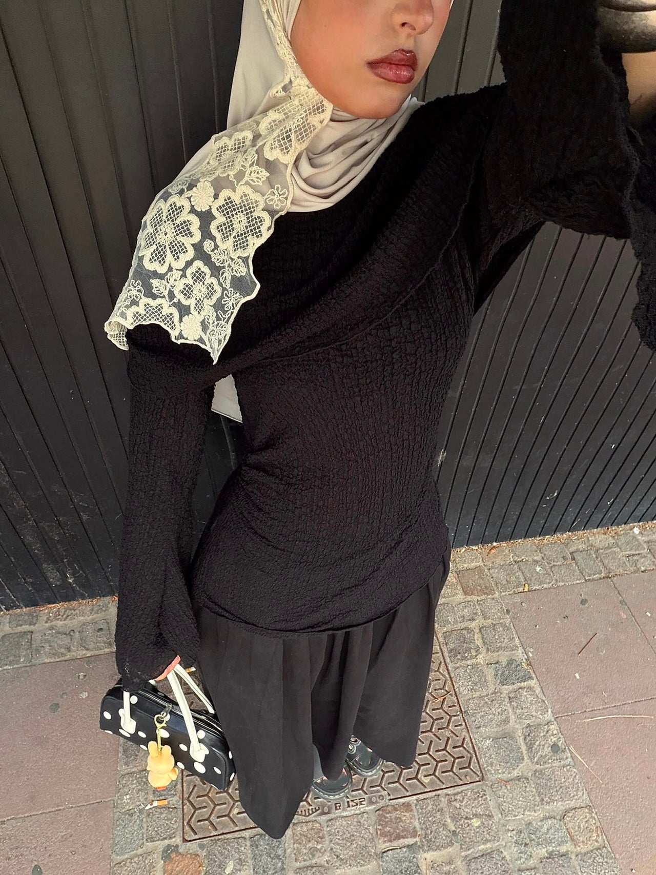 Aures Black Skirt