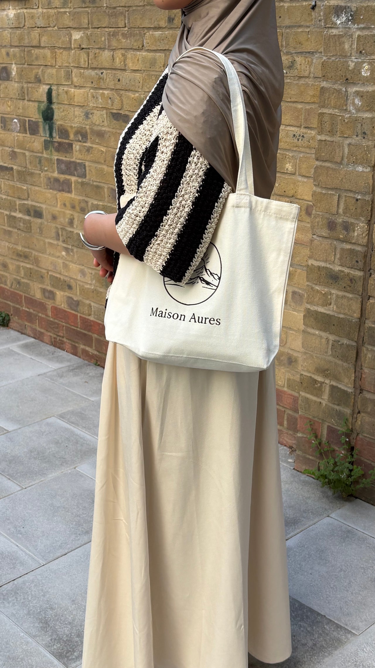 Aures Beige Skirt