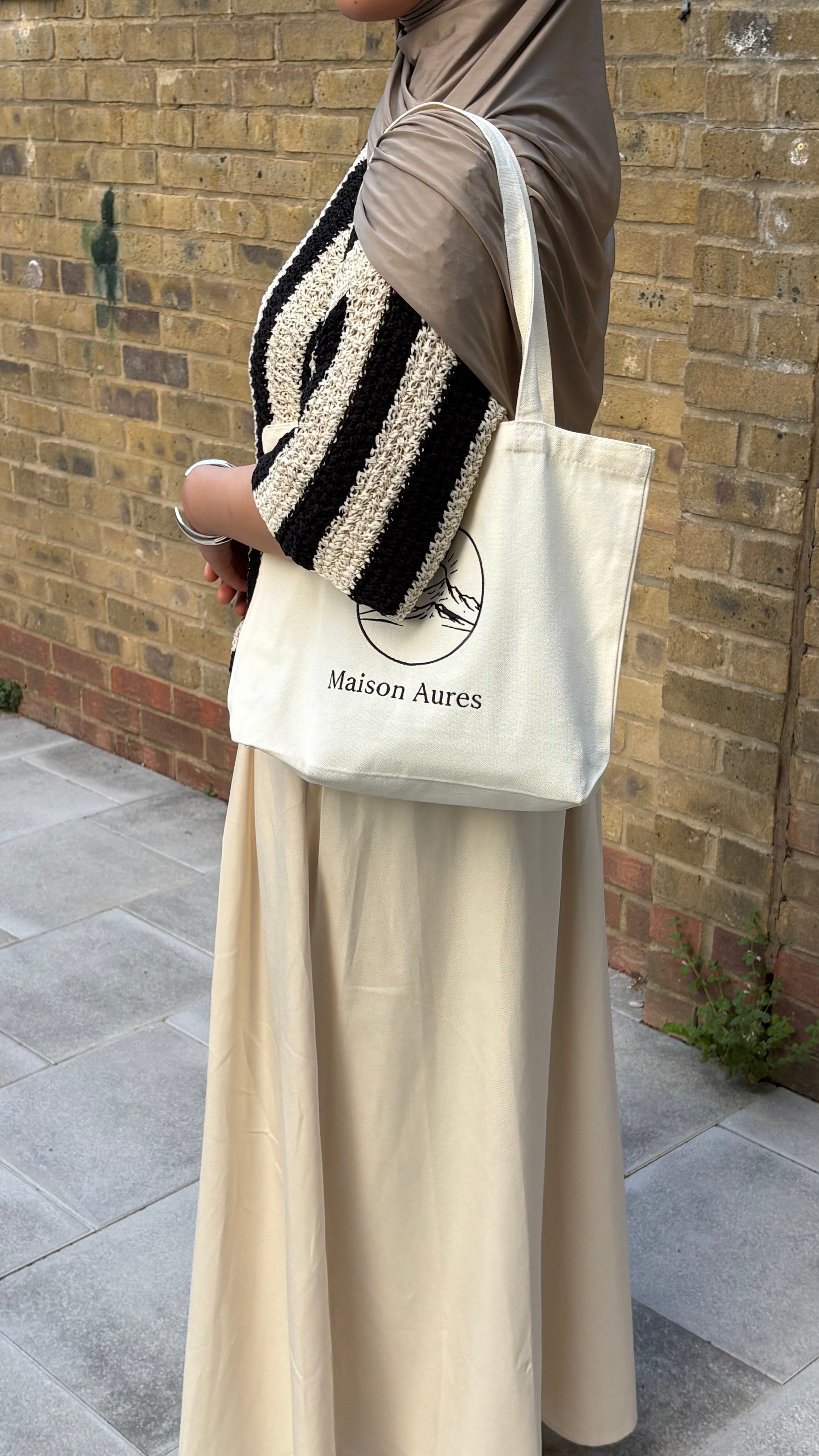 Aures Beige Skirt